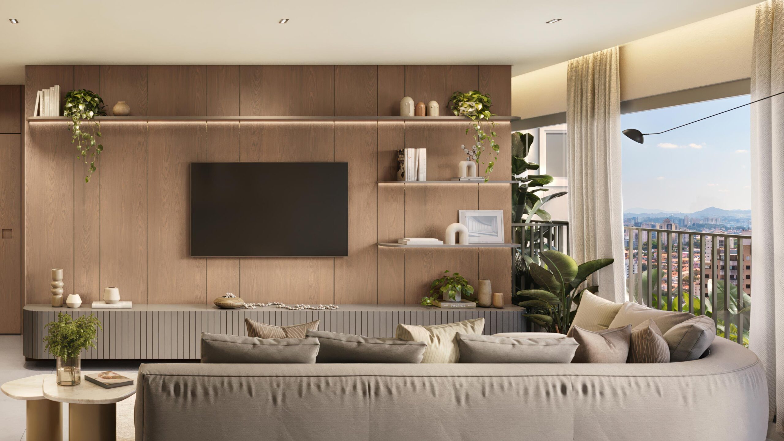 Living - Apto. 66m²