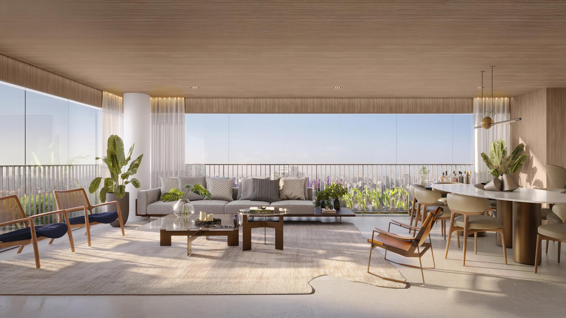 Living - Apto. 115m²