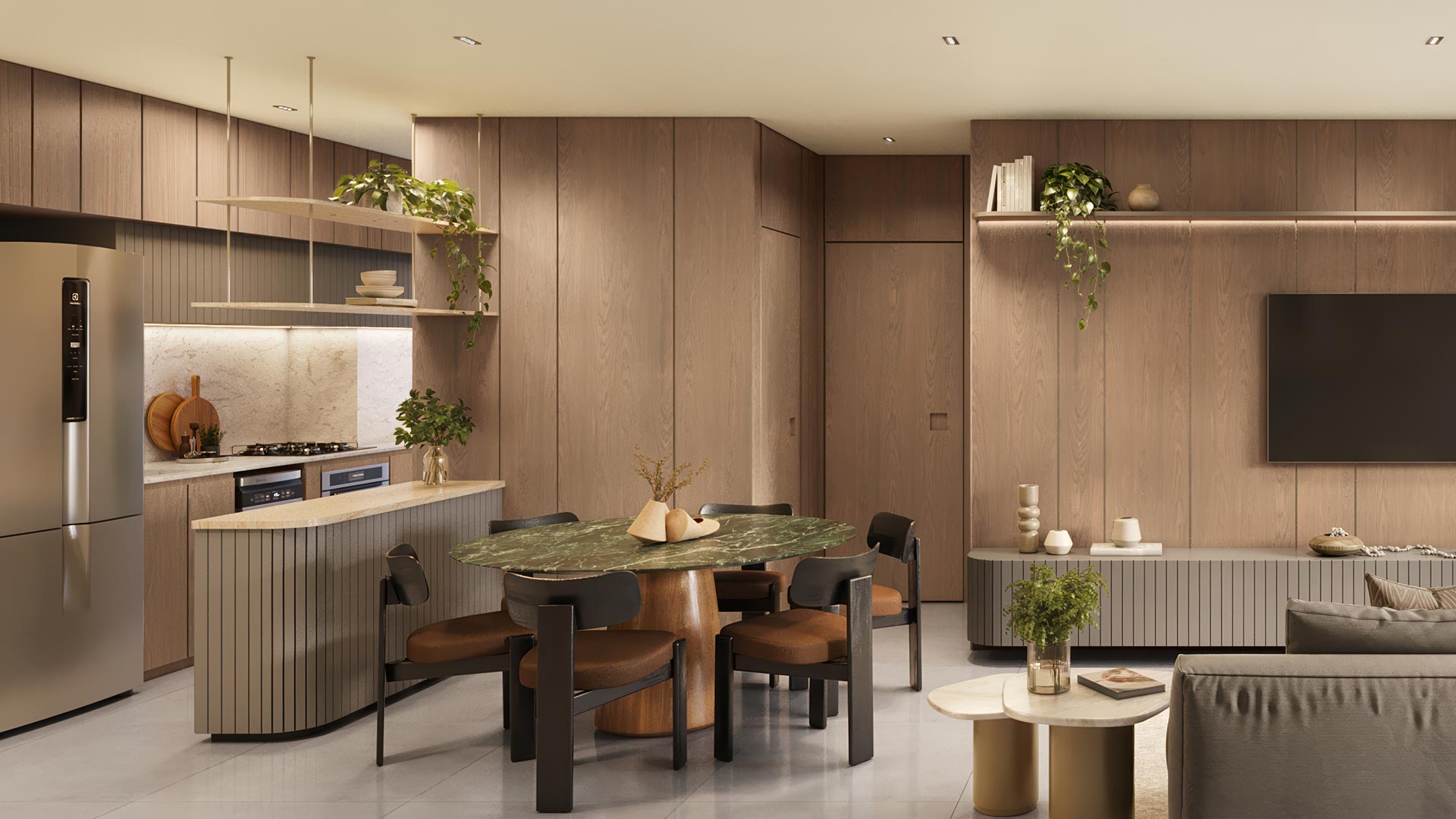 Living - Apto. 66m²