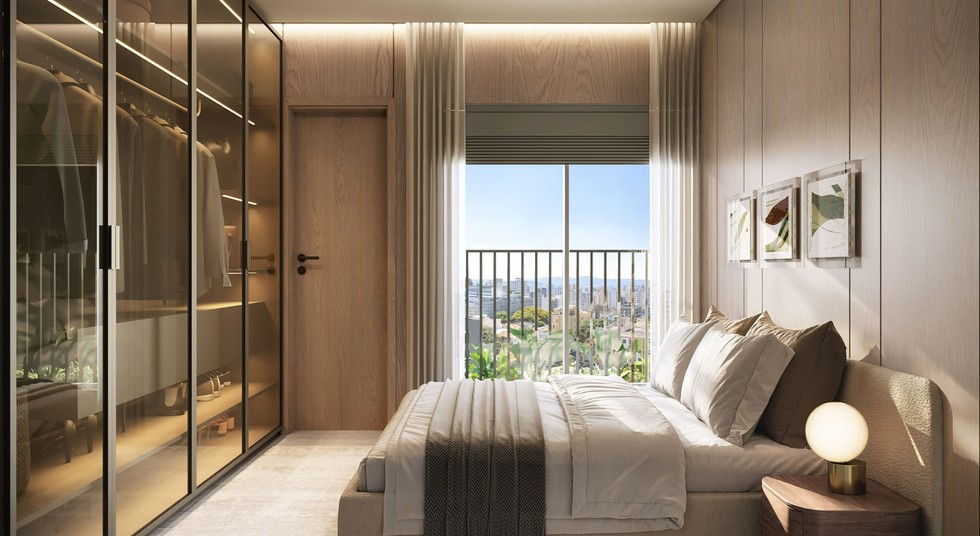 Suíte master | Apto 66m²