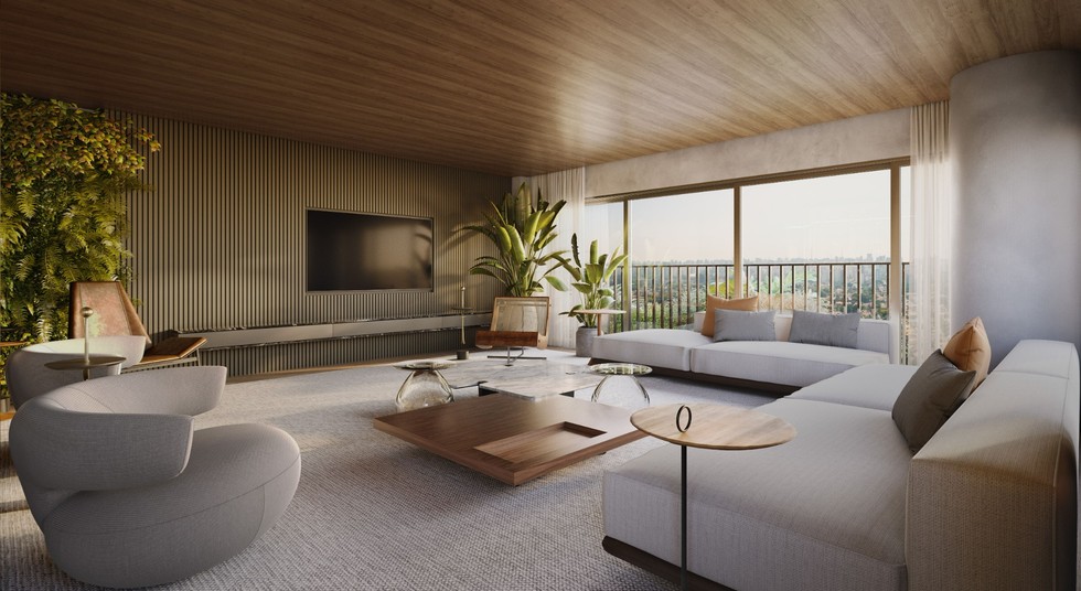 Living decorado | opção 1