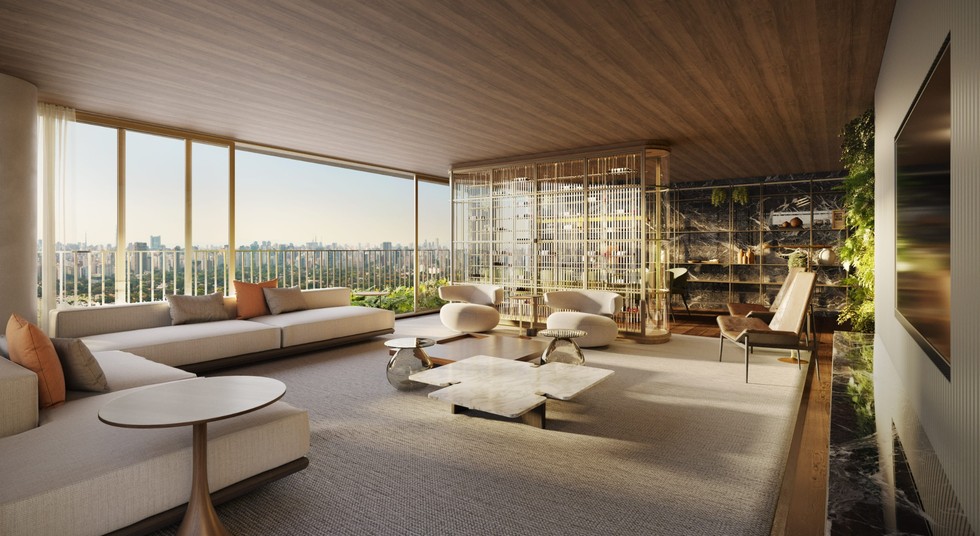 Living decorado | opção 1