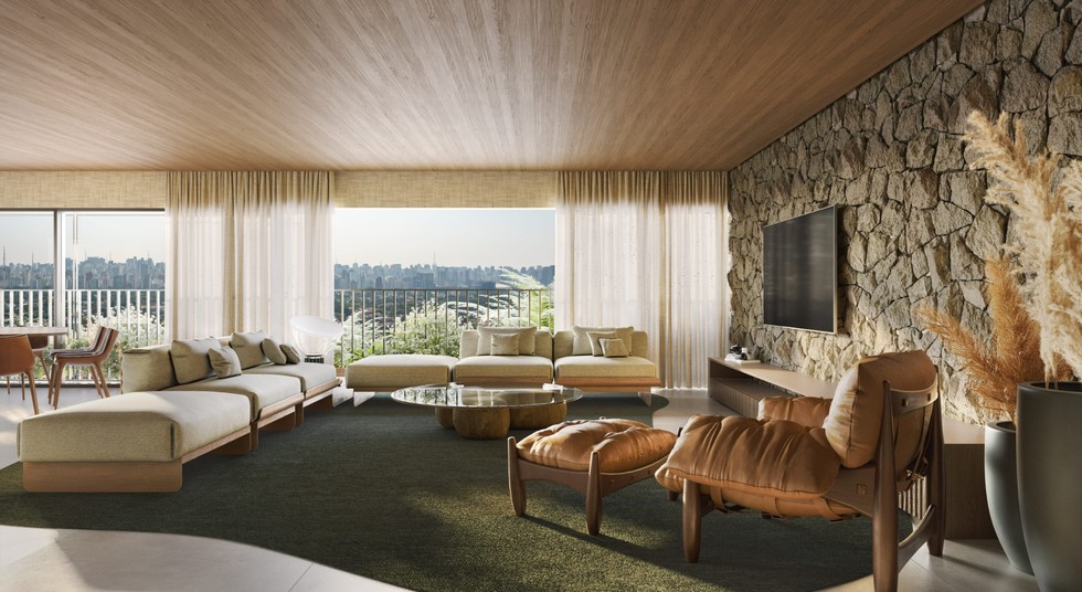 Living decorado | opção 2