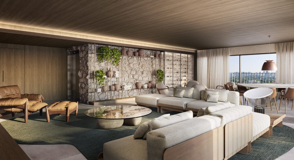 Living decorado | opção 3