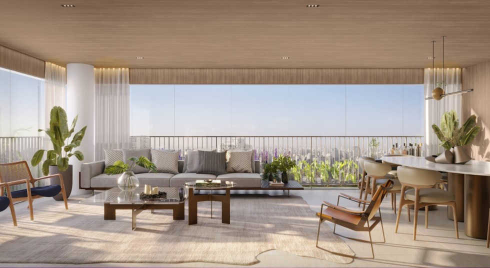 Living decorado | opção 1