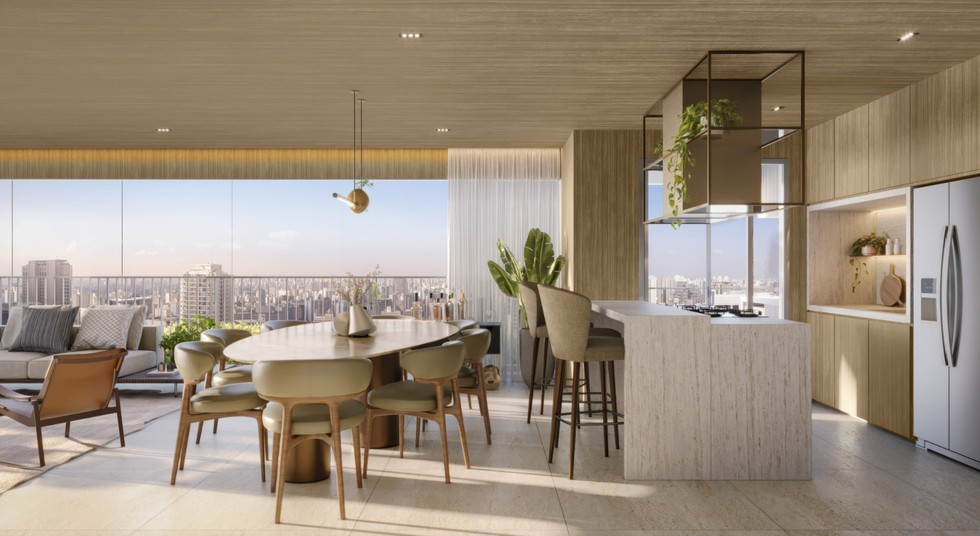 Living decorado | opção 1