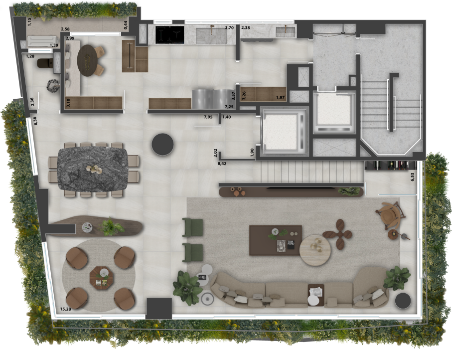 Global realty orla paulistana planta apartamento duplex (2)