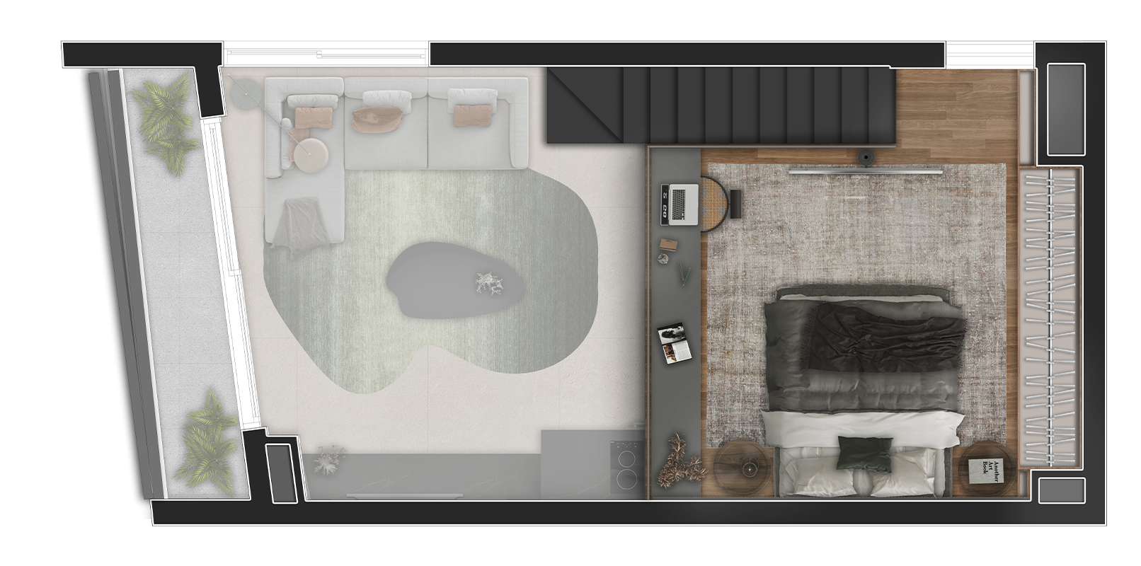 Itá High Loft - Planta High Loft 2